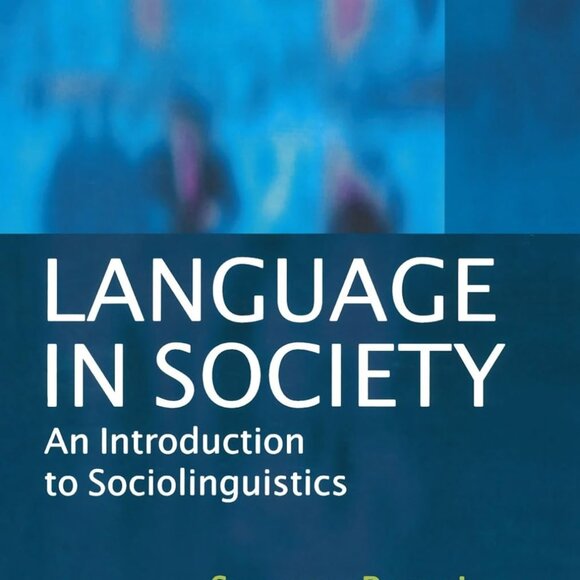 Language in Society: An Introduction to Sociolinguistics by Suzanne Romaine book - Picture 1 of 4